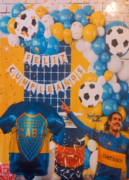 Producto - Set de Globos Boca y Deco Party