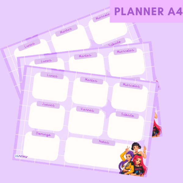 Producto - Planificador KPOP - ARCHIVO DIGITAL