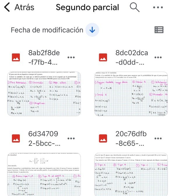 Producto - Probabilidad y estadística: Pack ejercicios y teoría 2do parcial - 2