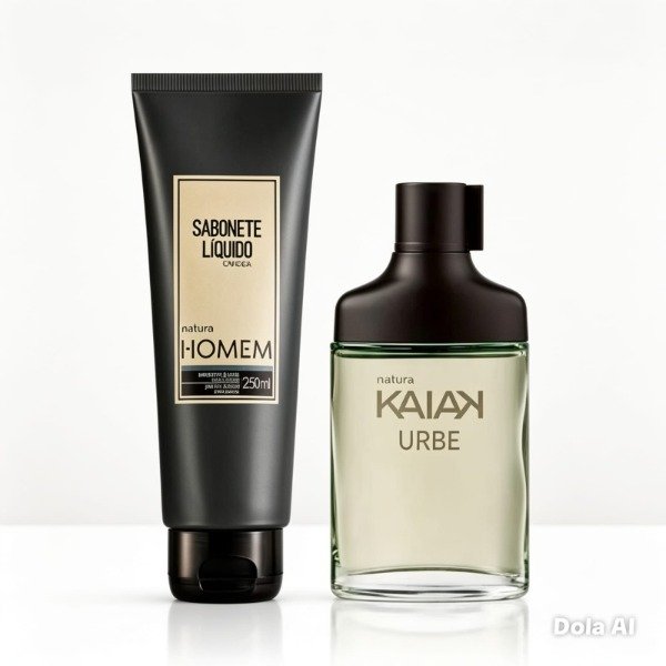 Producto - Kit Natura Kaiak Urbe 25ml Y Jabón Líquido Homem 125ml