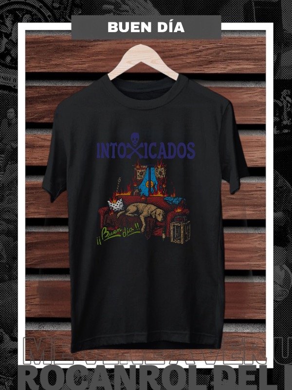 Producto - Remera Negra Buen Día
