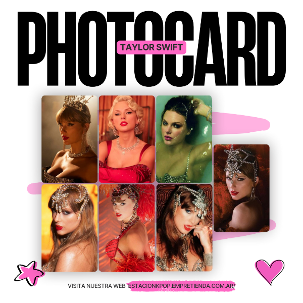 Producto - SET PHOTOCARDS SHOWGIRL