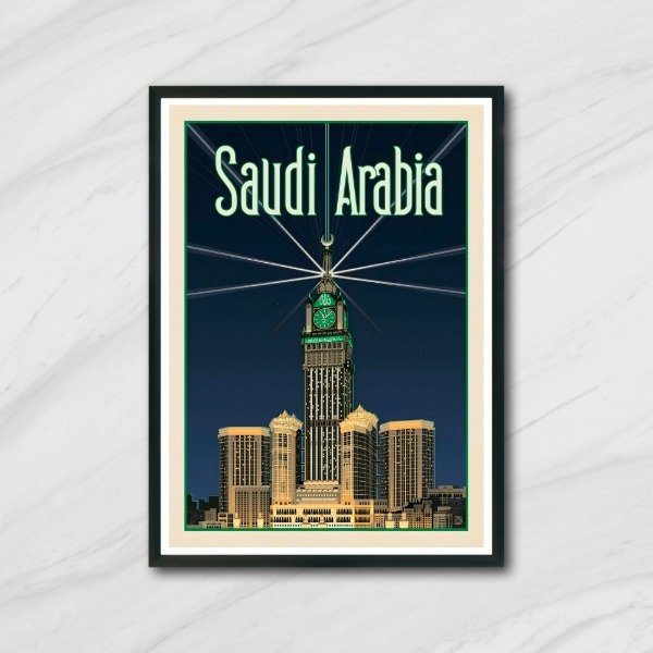 Producto - Cuadro decorativo viajes Arabia Saudita