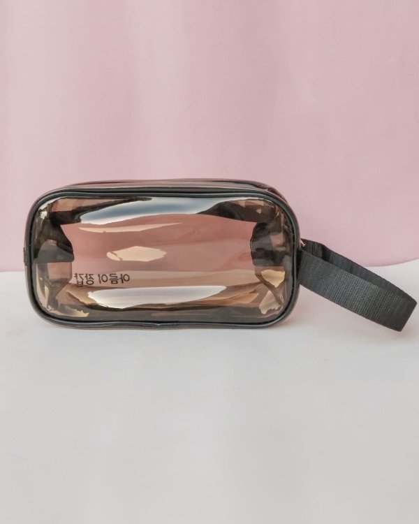 Producto - Neceser negro transparente