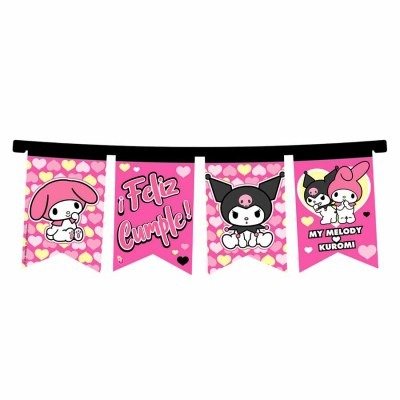 Producto - BANDERIN MY MELODY KUROMI