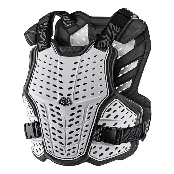 Producto - PROTECTOR DE PECHO ROCKFIGHT BLANCO SÓLIDO E200