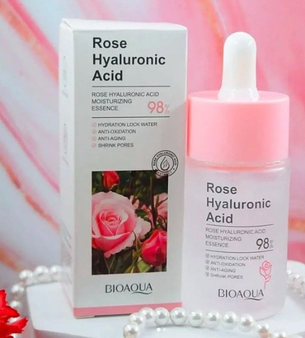 Producto - Serum Hidratante Rosas y Acido Hialuronico Bioaqua - 0