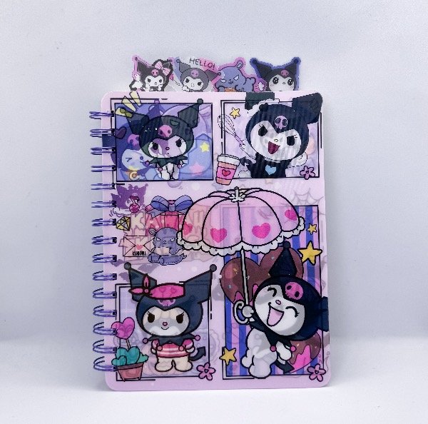Producto - Cuaderno Kuromi con separadores