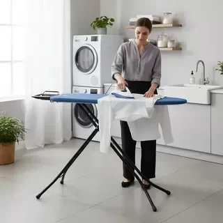 Producto - Tabla De Planchar Brabantia Denim Blue 110 X 30 Cm G Color Azul Liso