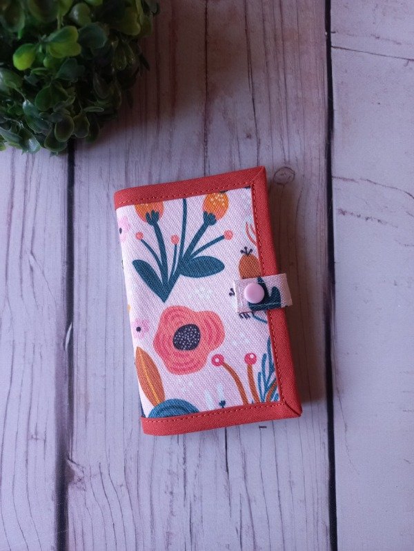 Producto - Tarjetero - Garden rosa
