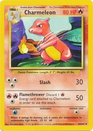 Producto - Charmeleon 24/102 Base Set Unlimited