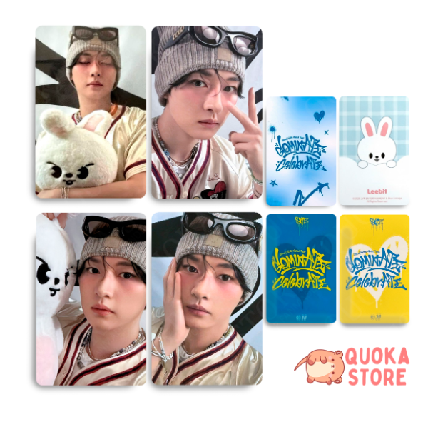 Producto - Photocards LEE KNOW Stray Kids - 'DominATE CelebrATE' (doble faz)