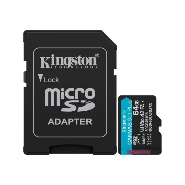 Producto - Kingston Tarjeta de Memoria SDCG4/ Canvas Go! Plus - Microfo 100704