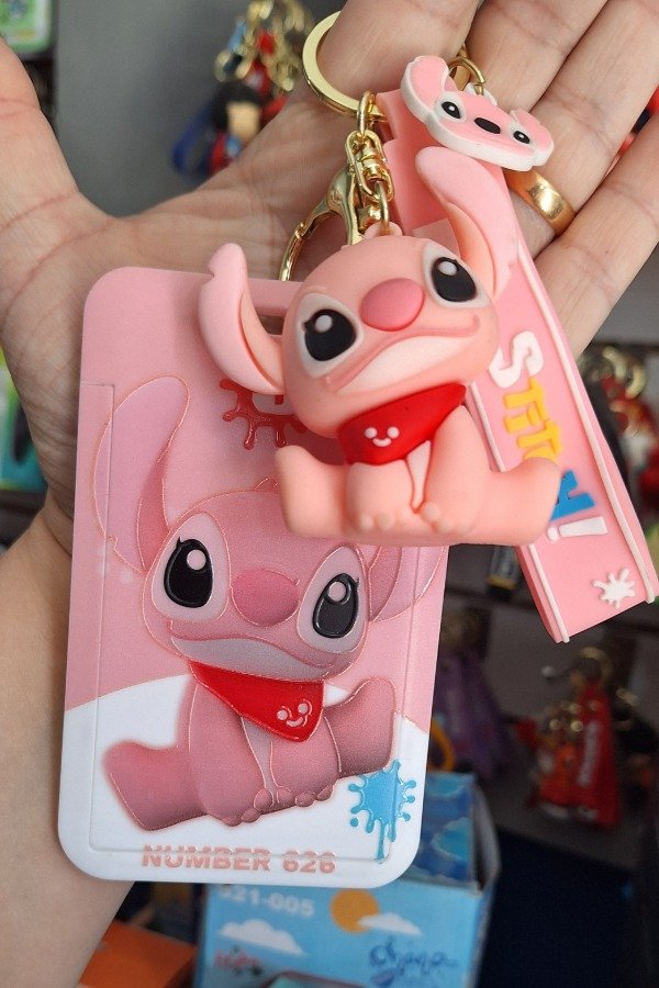 Producto - Porta Sube con Llavero Stich, mod 3.
