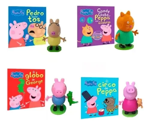 Producto - Peppa pig libro de cuento+figura personaje