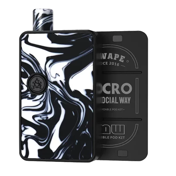 Producto - ASVAPE MICRO 30W POD SYSTEM AIO - BLACK WHITE RESIN