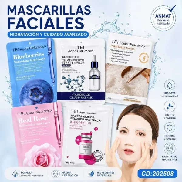 Producto - MASCARILLA FACIAL TEI