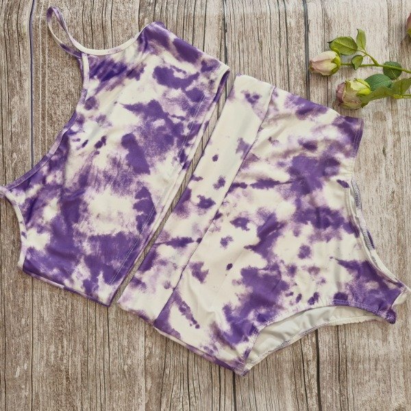 Producto - Bikini top y culotte alto - talle 105/110