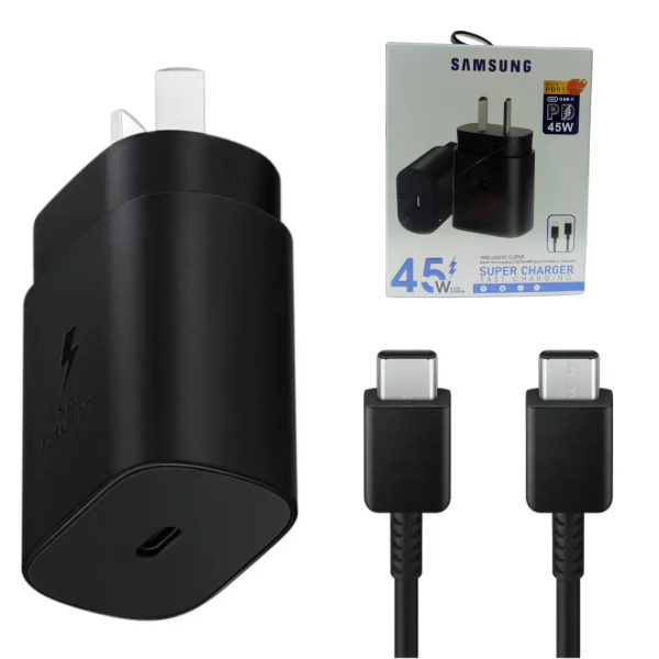 Producto - Cargador Samsung 45W + Cable TC a TC