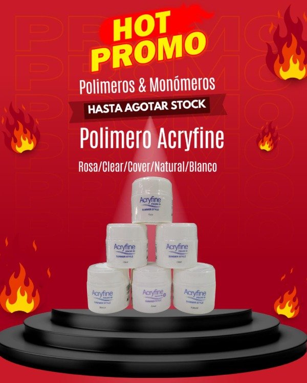 Producto - GANGA STYLE - POLIMERO ACRYFINE 30GR