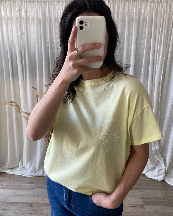 Producto - Remerón Snoopy Limón - 0