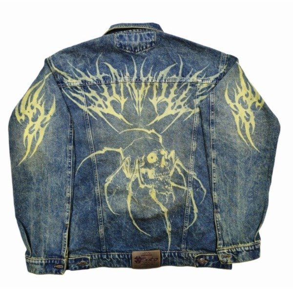 Producto - CAMPERA DENIM BOXY TRIBAL OXIDO