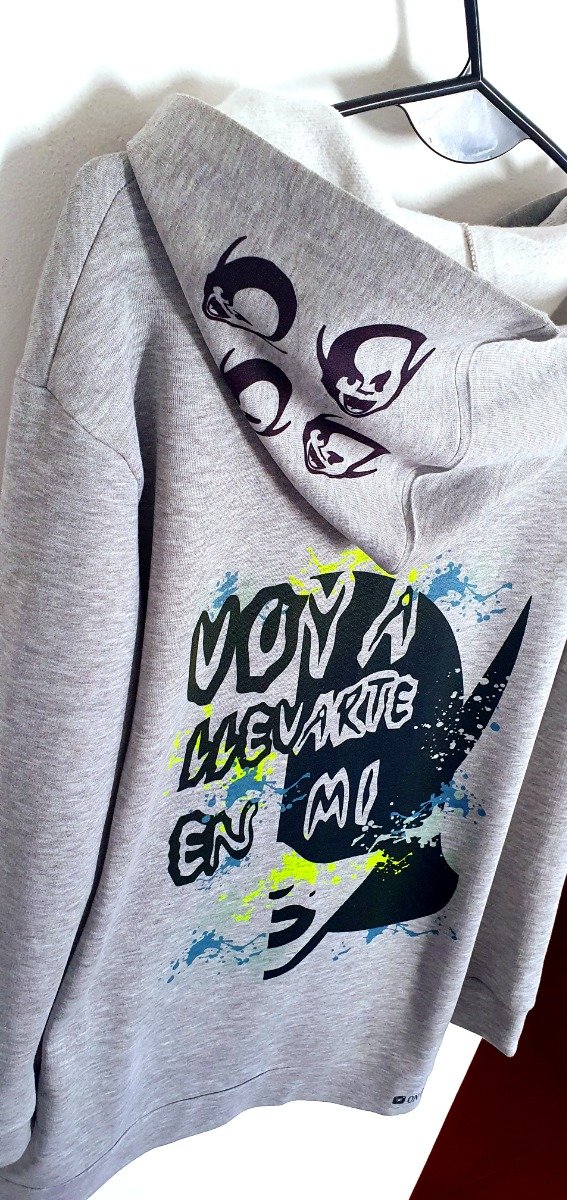 Campera Voy a llevarte en mi onDesign Moda y Rock