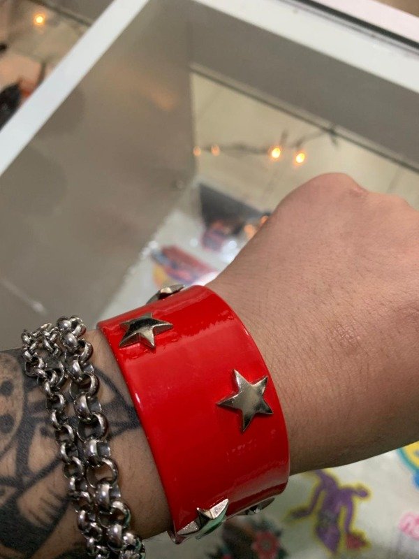 Producto - Pulsera Roja Estrellas BBK