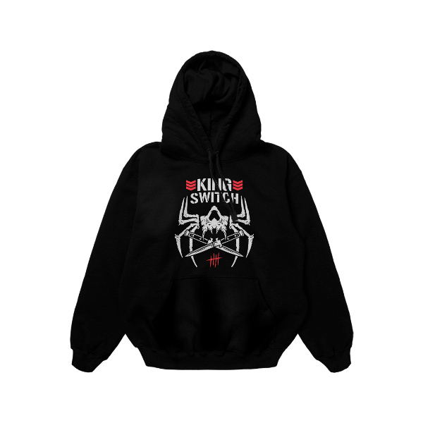 JAY WHITE [AEW - King Switch Spider Logo - Buzo Canguro]