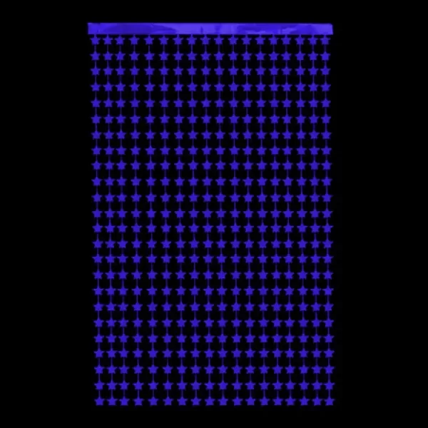 Producto - Cortina de estrellas color azul