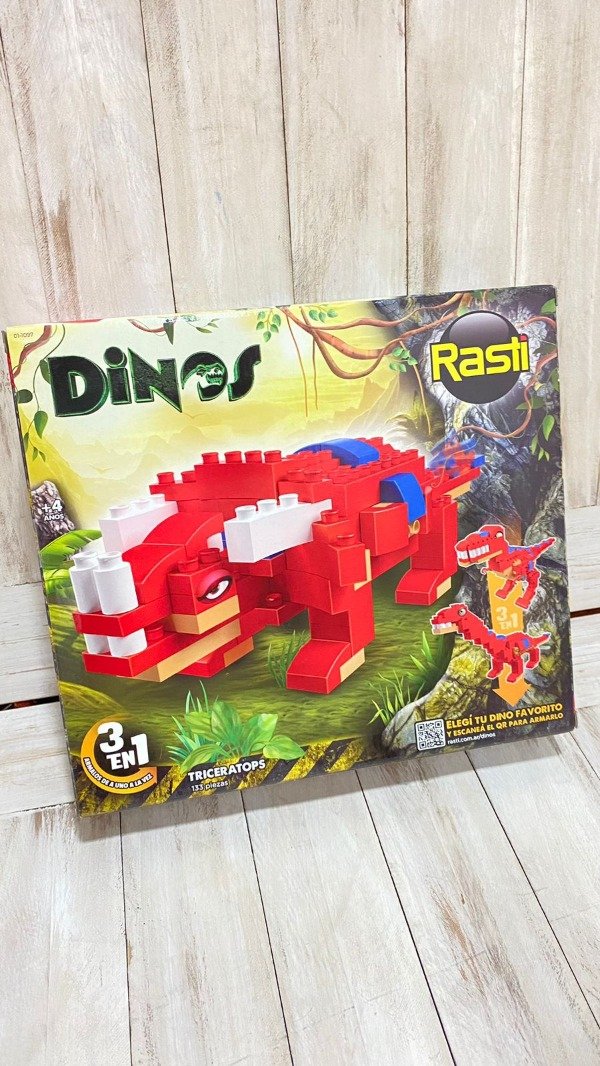 Producto - Rasti dinosaurio- 133 piezas  Wi