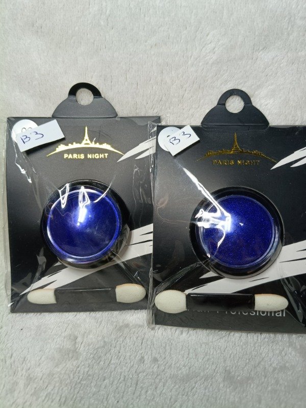 Producto - Polvo espejado azul París Night