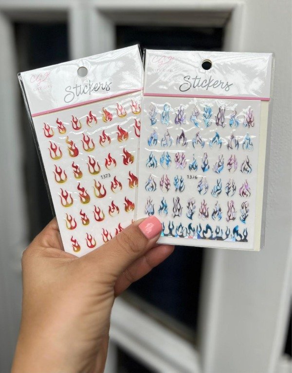 Producto - Sticker para deco FLAMAS