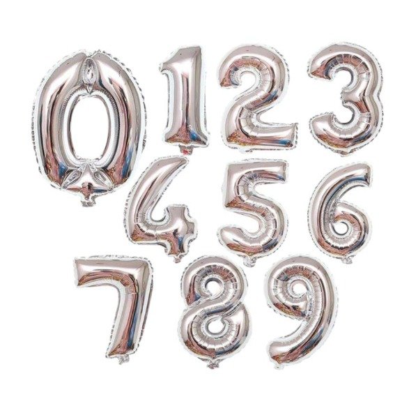 Producto - Globo plateado 16"