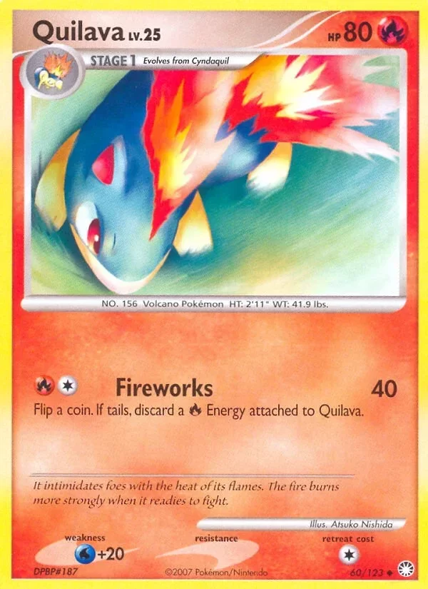 Producto - Quilava (60/123) [Diamond and Pearl: Mysterious Treasures]