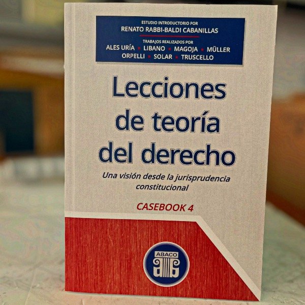 Producto - Lecciones de teoría del derecho. Casebook 4 - 1