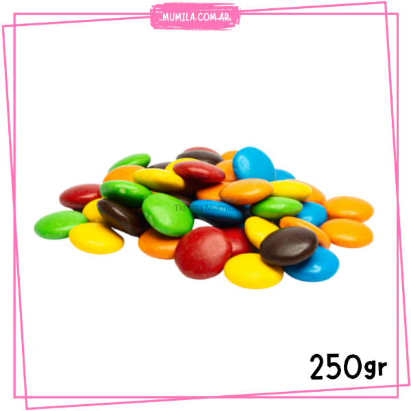 Producto - Lentejas chocolate Rocklets x250gr