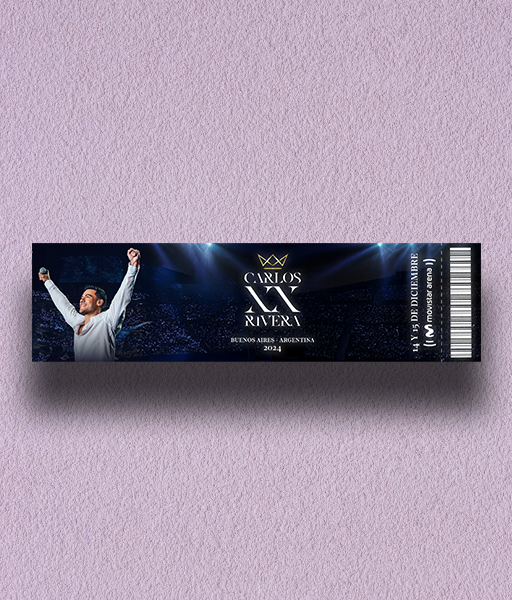 Producto - ENTRADA CARLOS RIVERA