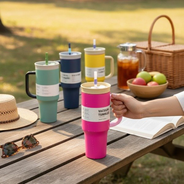 Producto - TUMBLER QUENCHER ACABDO MATE ACERO INOX TERMICO 1.2 LTS - 2