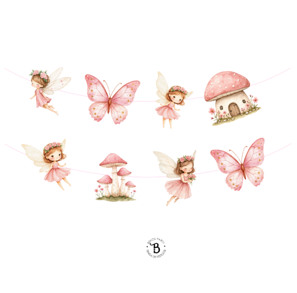 Producto - Guirnalda Haditas Rosa