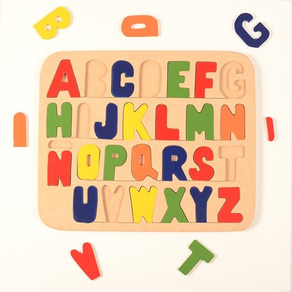 Producto - Rompecabeza madera Abecedario 28 piezas