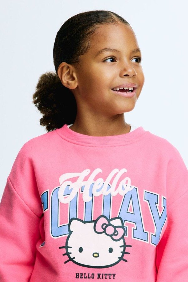 Producto - Buzo HyM Kitty rosa frisado - 2