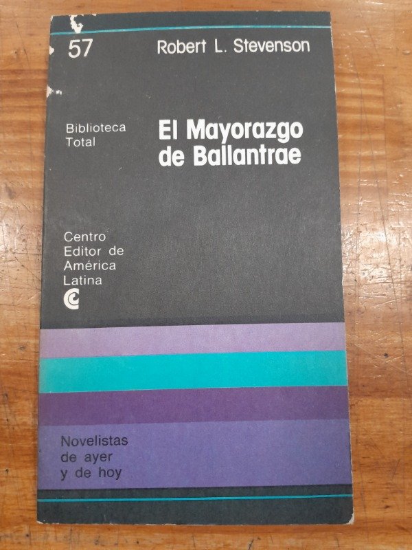 Producto - El Mayorazgo de Ballantrae - Robert L Stevenson