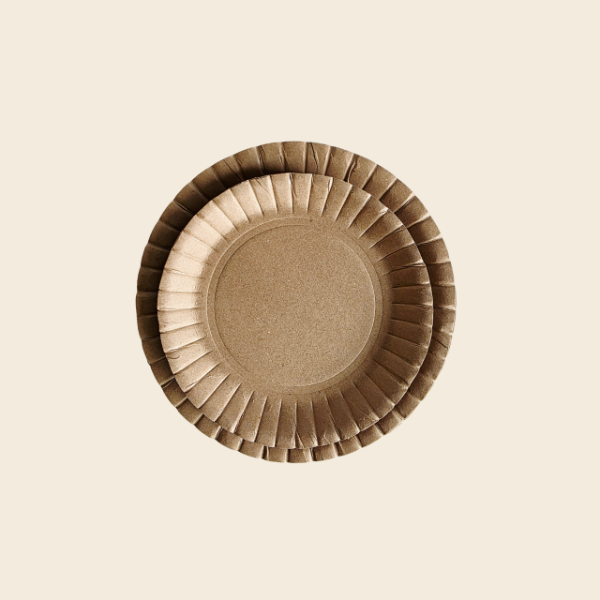 Producto - PLATOS KRAFT ECOLÓGICOS DESCARTABLES 18 CM - 0