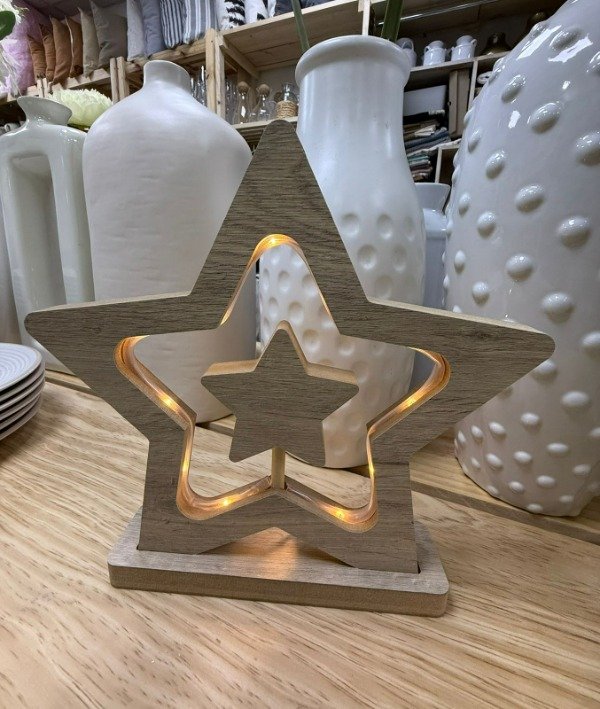 Producto - CORPOREO MELAMINA ESTRELLA CON LUZ