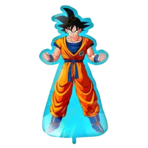 Producto - Globo Forma Goku pelo negro Dragon Ball Z 70cm