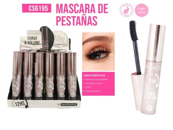 Producto - MÁSCARA DE PESTAÑAS 12H - PINK 21
