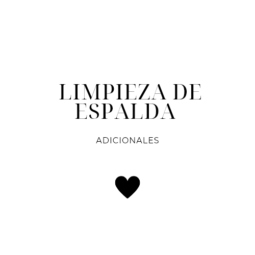 Producto - Adicionales - Limpieza de Espalda