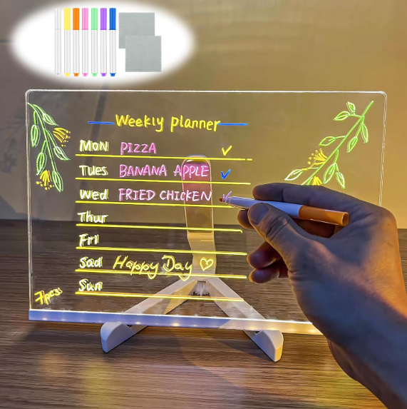 Producto - Pizarra Led Luminosa + 7 marcadores