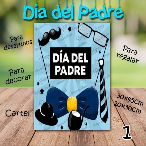 Producto - Cartel Frase para Papá